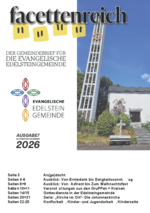 7. Ausgabe von facettenreich - Oktober bis Dezember 2026